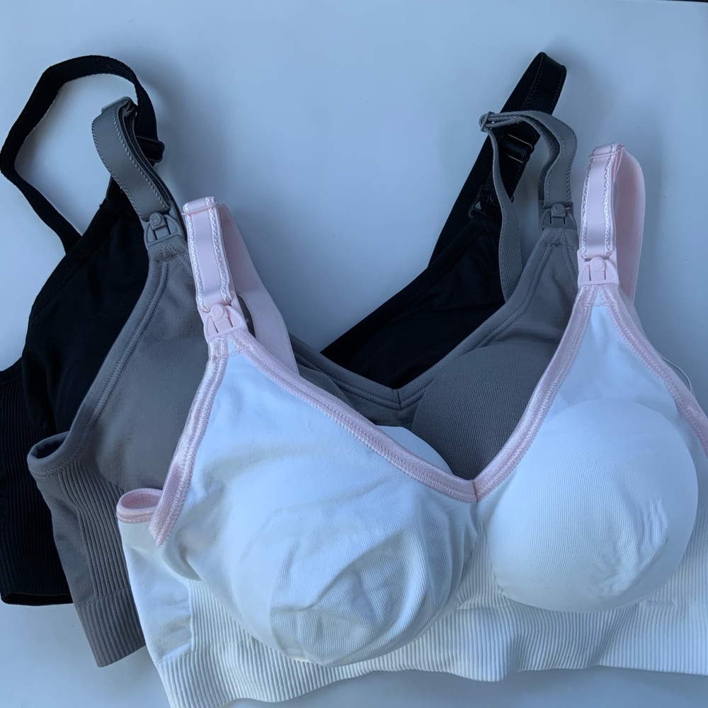 (3) BRAVADO SEAMLESS CLIP DOWN MATERNITY NURSING BRA - Picture 7 of 15